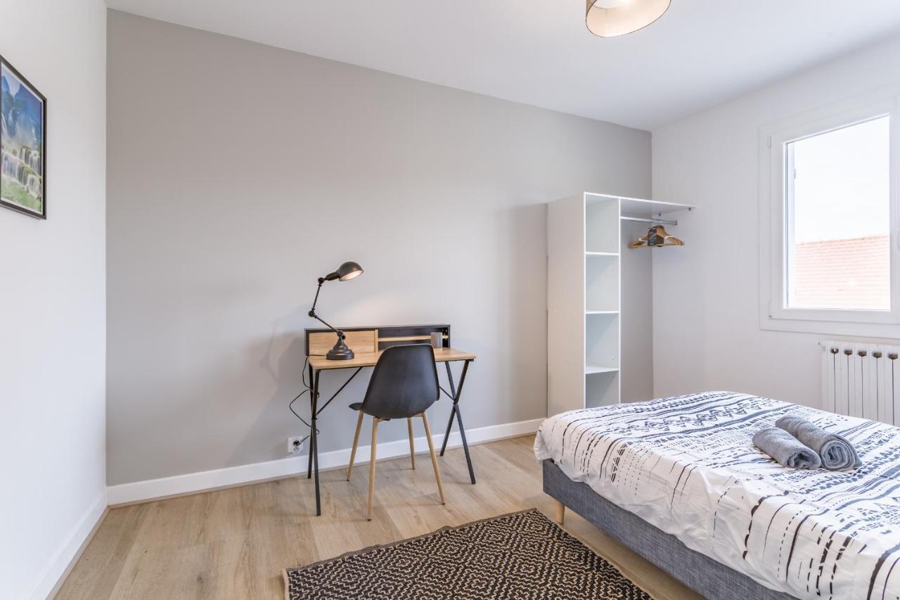 Duplex Providence - Ideal Groupe - Confort - Parking Prive Troyes Exterior photo